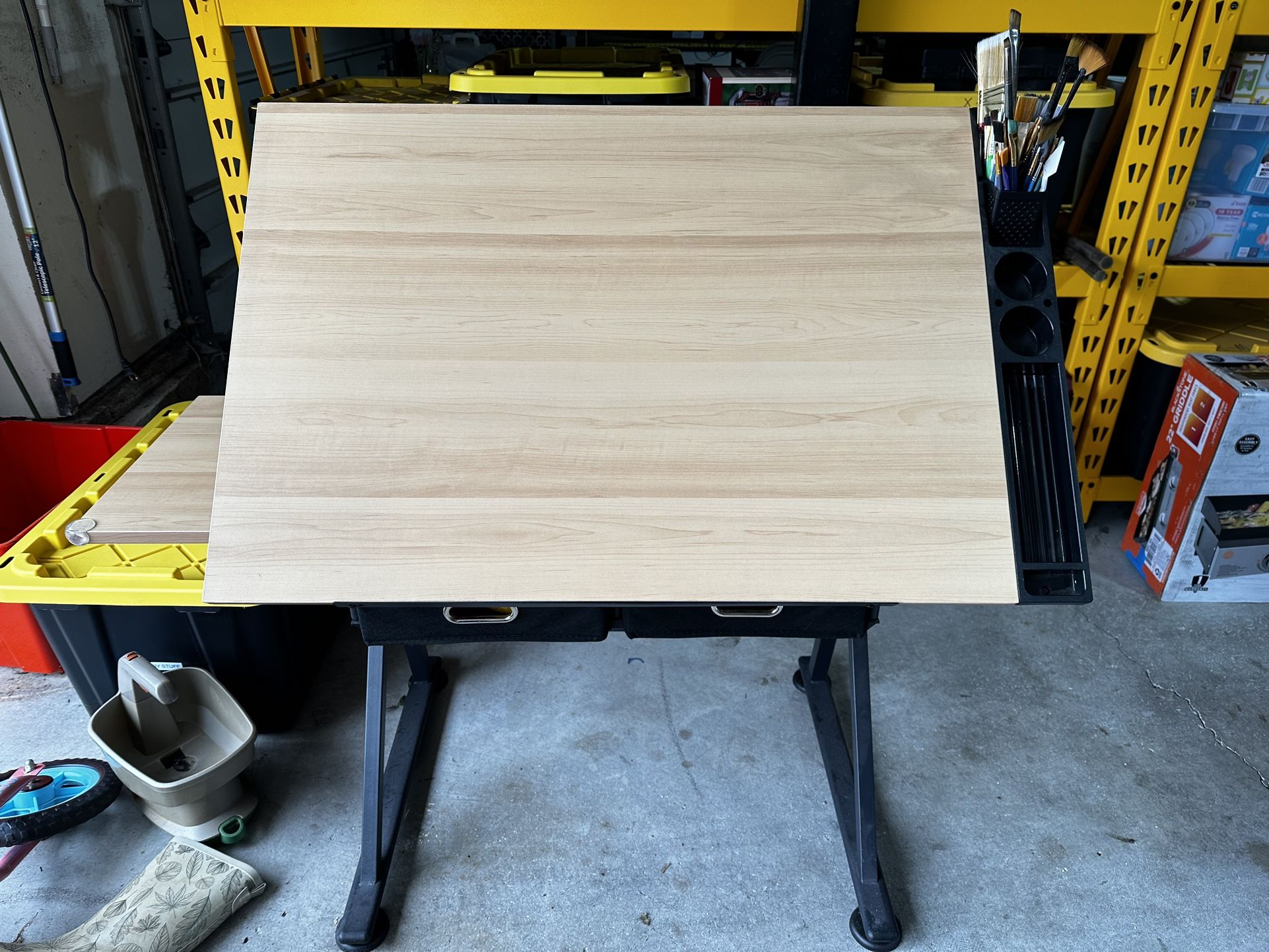 Height Adjustable Art Desk