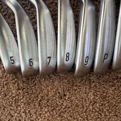 Callaway Apex DCB Irons 5-AW  NEW Regular 95 Elevate SHAFTS AND GRIPS