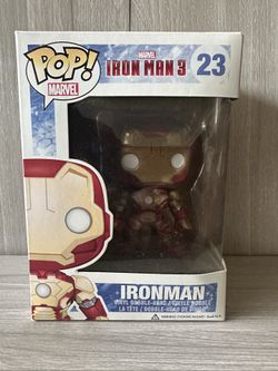 Funko Pop! Marvel Iron Man 3 Iron Man #23 Vinyl Bobble-Head Figure - Vaulted
