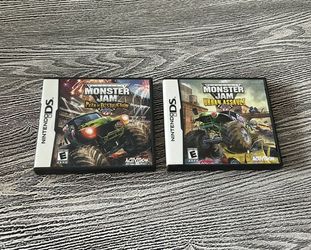 2 Monster Truck Jam Nintendo DS games- two for the price of one. $10 gets both games