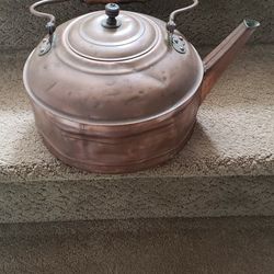 Antique Copper Kettle