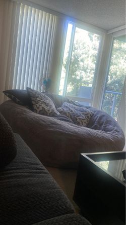 Huge bean bag chair from "love sac"
