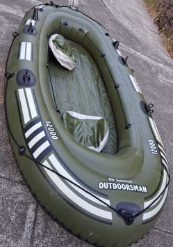 solstice outdoorsman 12000 6 person inflatable raft