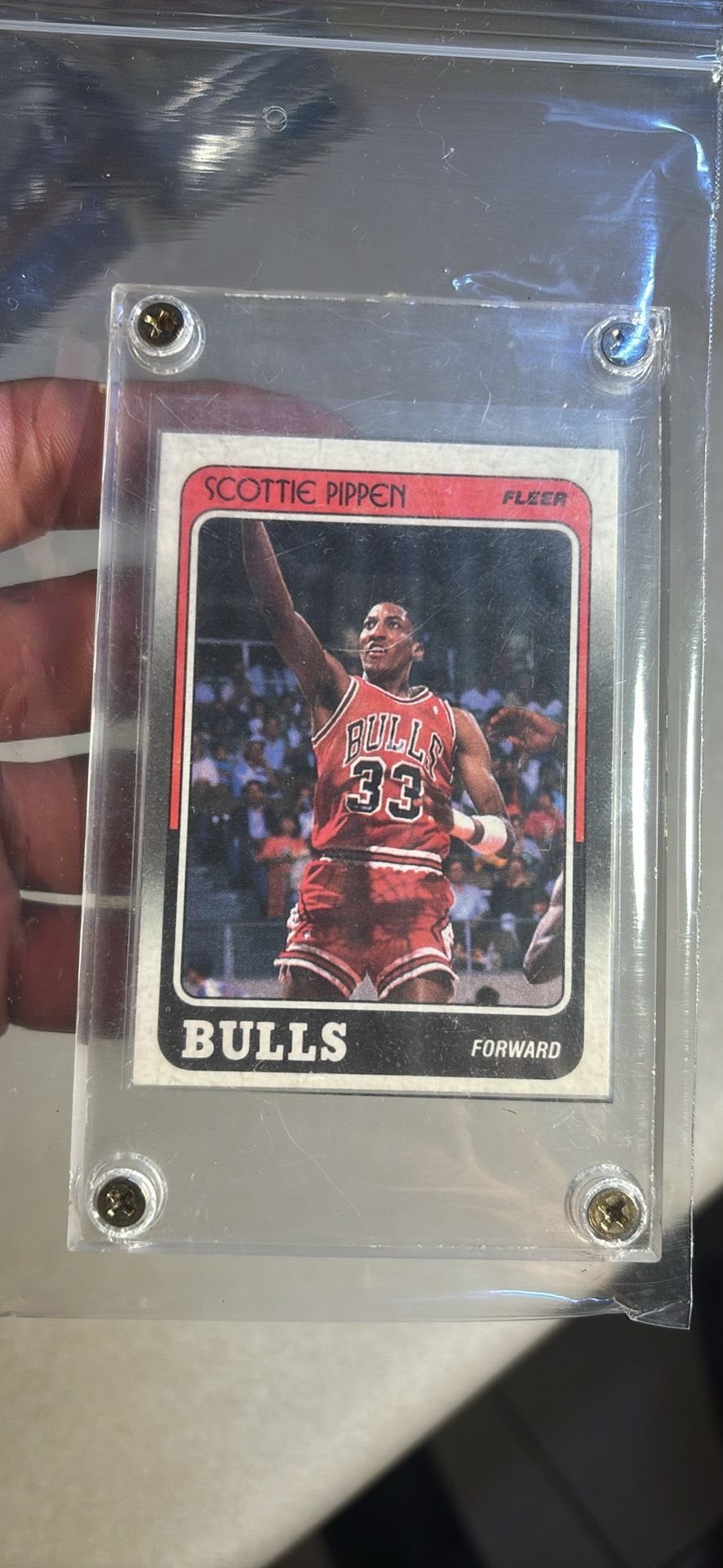 Scottie Pippin Rookie Basketball Card