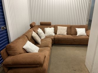 Microfiber Sectional Couch