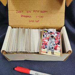 2007 Upper Deck Baseball First Edition Complete Set 1-300 