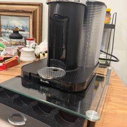 Breville Nespresso Coffee Machine with Milk Frother