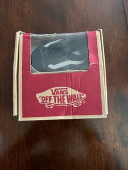 VANS black kids shoes