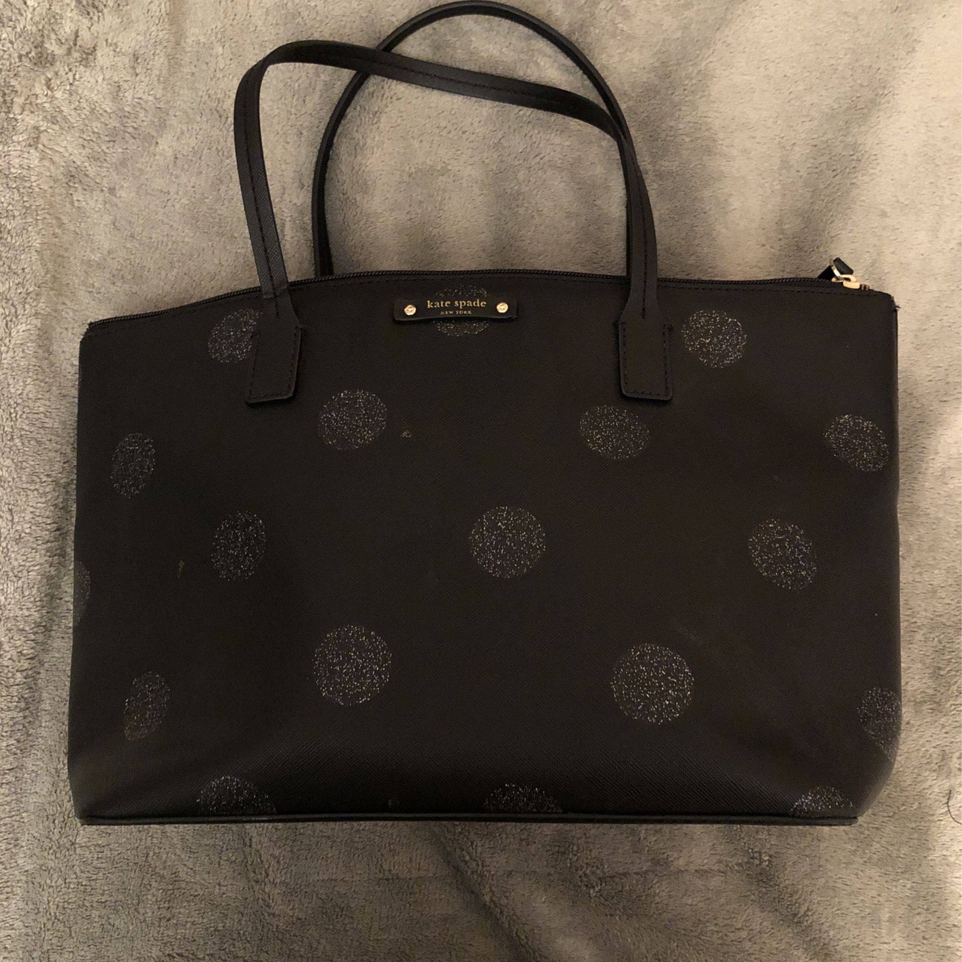 Black Sparkly Kate Spade Bag