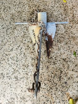 PE4971-021 Danforth S920 Anchor With Chain