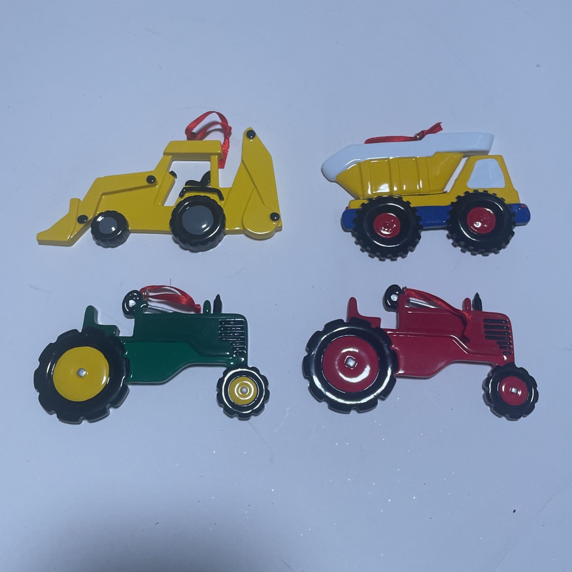 Work Truck Or Tractor Ornaments