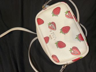 Coach Strawberry Print Crossbody Bag