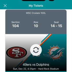 2 Miami Dolphins Vs San Francisco
