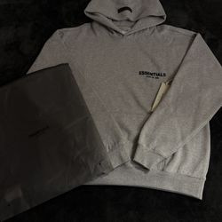 Dark Oatmeal Essentials Hoodie 