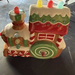 Christmas Ceramic Train