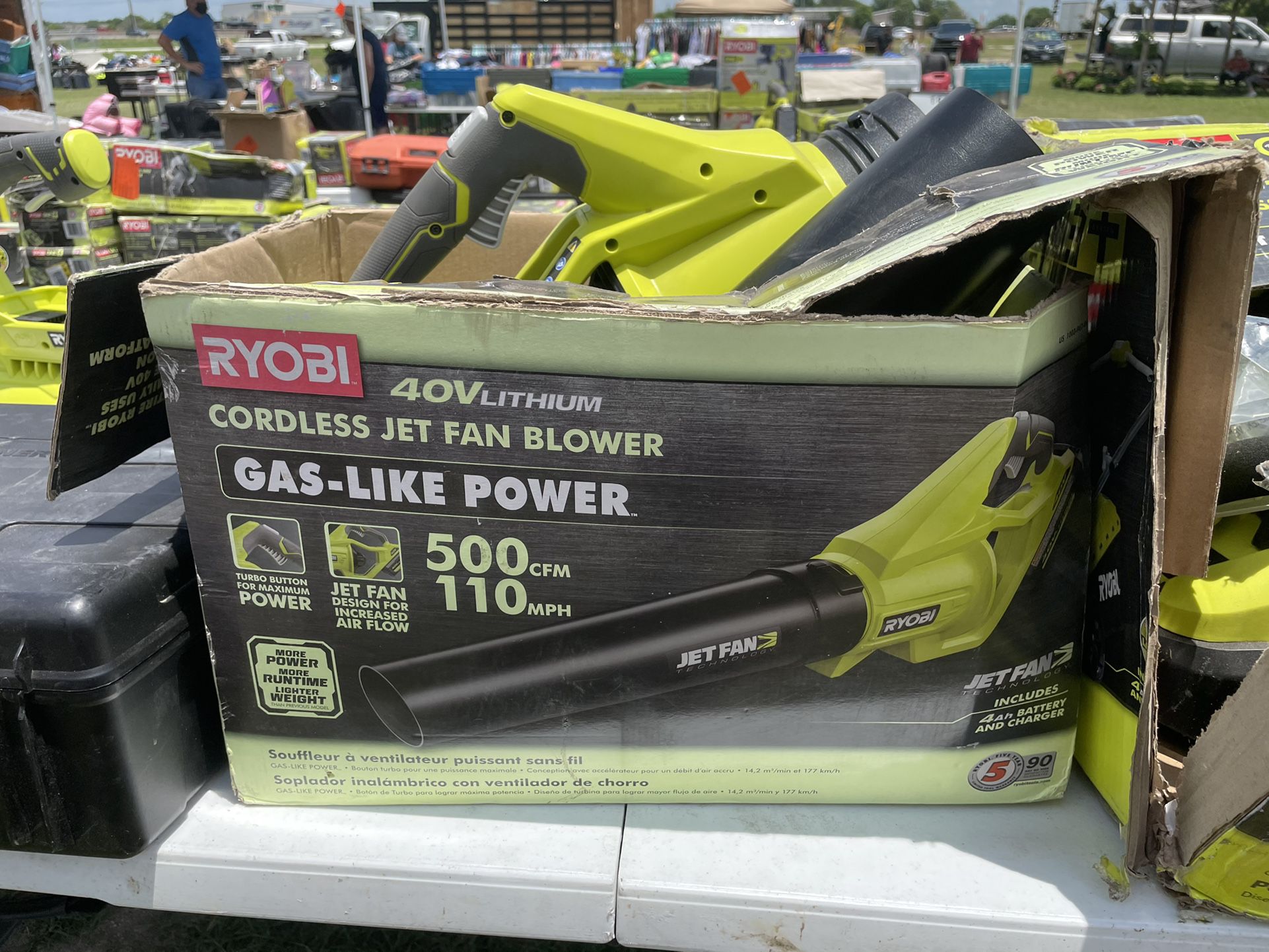 40 V Blower With Battery & Charger