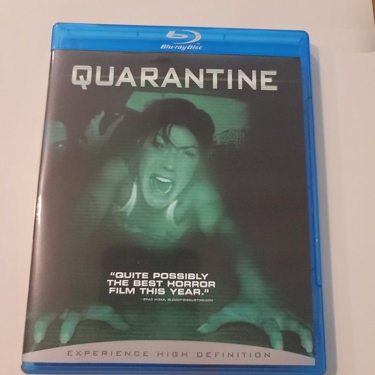 $5 BLU RAY , QUARANTINE. BLU RAY / DVD COMBO ONLY NO DIGITAL $5 OR TRADE FOR A MOVIE I DO NOT ALREADY OWN.
