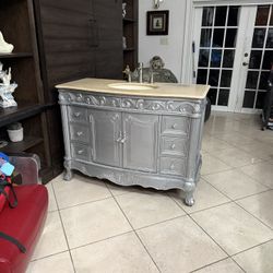 Marmol Vanity For Bathroom With Faucet