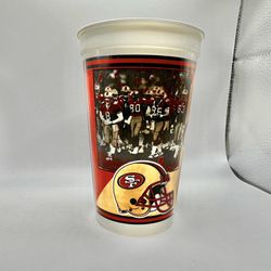 Vintage 49ers Game Day Plastic Cup