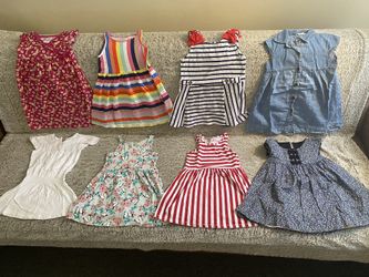Girls Summer Dresses size 2-T, 3-T, For All $20 or Each $3.