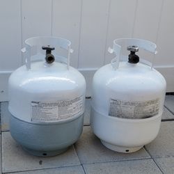 Empty Propane Tanks each