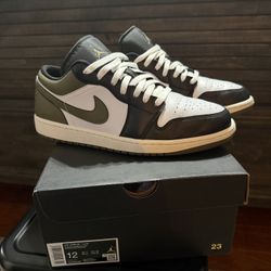 Air Jordan 1 - Olive/Black Toe