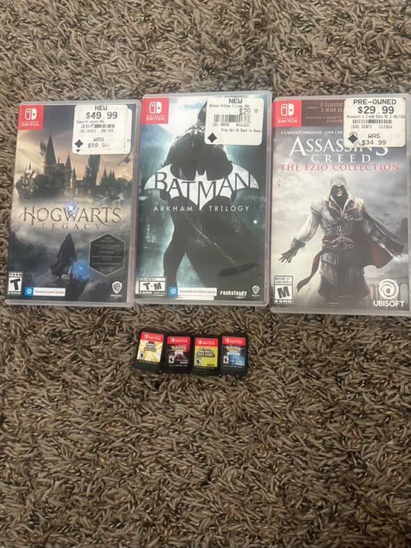 Nintendo Switch Games For Sale Read Description