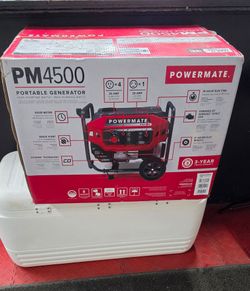 Powermate Gas Powered Portable Generator