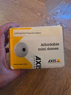 Axis fisheye camera