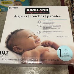 SIZE 1 Kirkland Signature 192 count