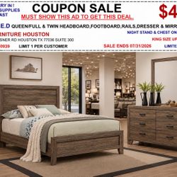 Queen 5 Pc Bed Set
