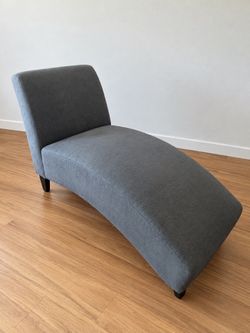 Gray Chaise Lounge Chair