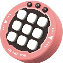 New Red Electronic Portable Tic Tac Toe Travel/Family Board Games For Kids 3+Or Family Christmas /Birthday Gifts 