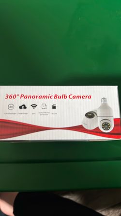 360 Panoramic bulb camera