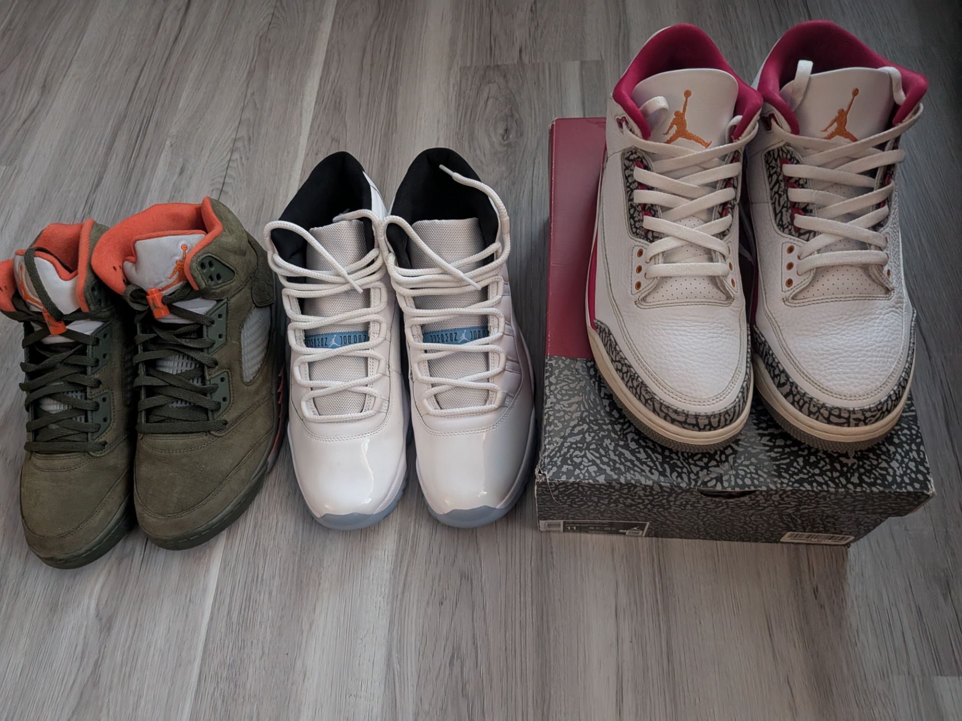 Jordan Retro combo deal All 3 pair