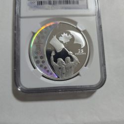 CANADA $25 SILVER COIN