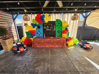 Mario Party Backdrop