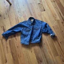 Women Decorated Gem Jean Jacket