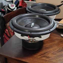 2 Resilient Sounds Gold 15 Subwoofers Only
