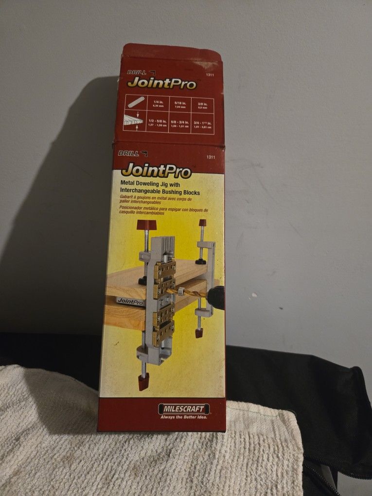 JOINT PRO METAL DOWELING JIG