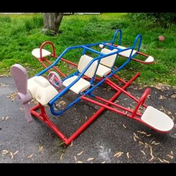 Lifetime Kid's Ace Flyer Metal Teeter Totter