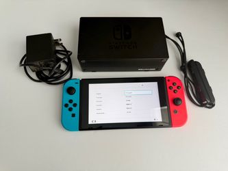 Nintendo Switch Blue & Red
