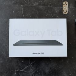 Samsung Galaxy Tab S7 FE 12.4" (256GB, Wi-Fi) - Like New in Box - Mystic Black