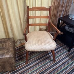 Antique Wood Shaker Arm Chair