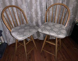Wood chairs Stool style