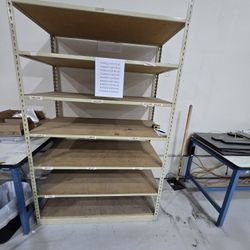 7 Self Rack Size  48 X 24 Hight 82 Inches 