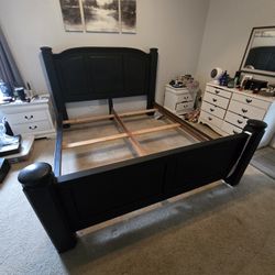 CA King Bed frame 