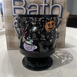 2025 B&BW Witch 3-Wick Candle Holder Halloween NEW | Bath & Body Works