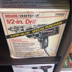 sears drill 