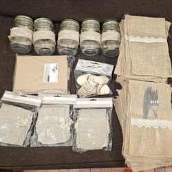 Burlap Party Supplies